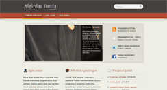 Desktop Screenshot of bauza.lt